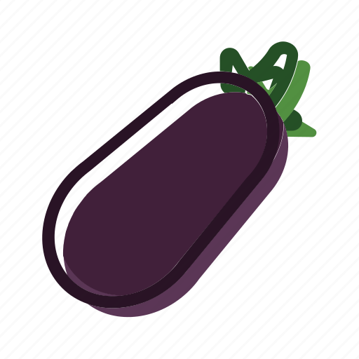 Eggplant, food, meal, plant icon - Download on Iconfinder