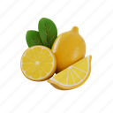 lemons, citrus, fruit, food 
