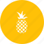 fruit, pineapple, tropical 