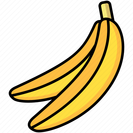 Banana, fruit, tropical icon - Download on Iconfinder