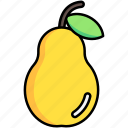 pear, fruit, fresh
