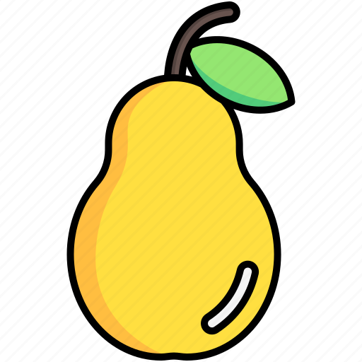 Pear, fruit, fresh icon - Download on Iconfinder