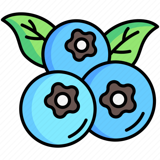 Blueberry, berry, fruit icon - Download on Iconfinder