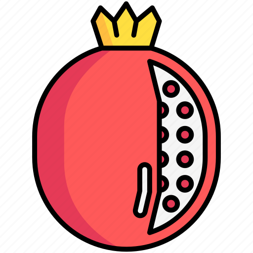 Pomegranate, fruit, fresh icon - Download on Iconfinder