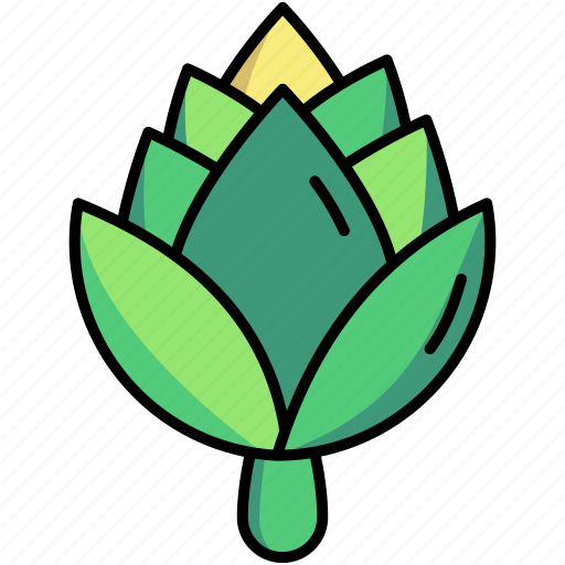 Artichoke, vegetable, organic icon - Download on Iconfinder