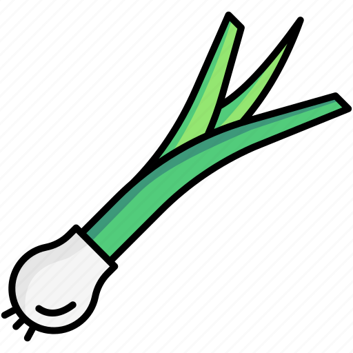 Spring onion, green onion, vegetable icon - Download on Iconfinder