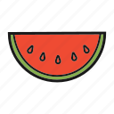 berry, fruit, watermelon