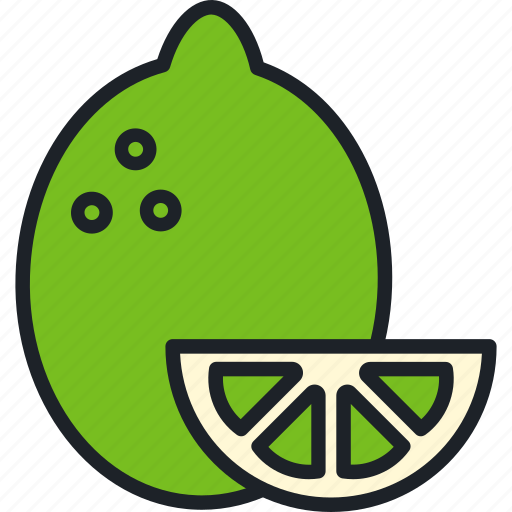 Lime, citrus, fruit, slice, food, healthy, organic icon - Download on Iconfinder