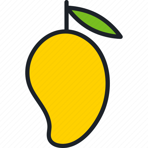 Mango, fruit, tropical, food, healthy, organic icon - Download on Iconfinder