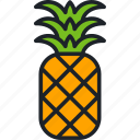 pineapple, tropical, fruit, food, healthy, organic, fresh