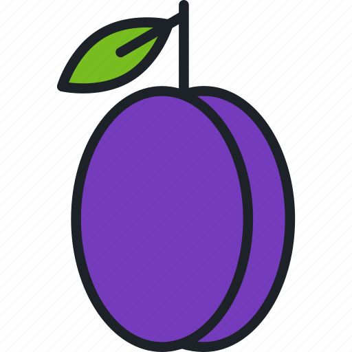 Plum, berry, food, healthy, organic icon - Download on Iconfinder