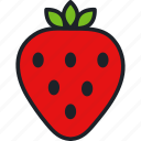 strawberry, berry, organic, sweet, healthy, food