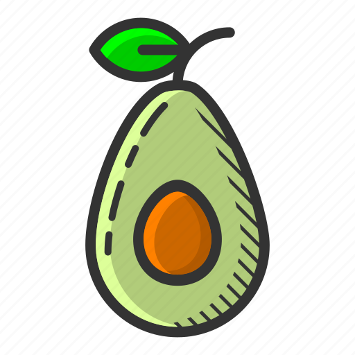 Avocado, dessert, food, healthy, fruit, juicy, tropical fruit icon - Download on Iconfinder