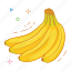 banana, fruit, fruits 