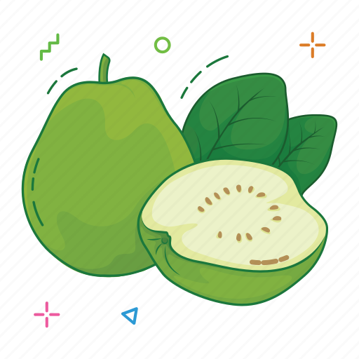 Fresh, fruit, fruits, guava, slice fruit, sweet icon - Download on Iconfinder