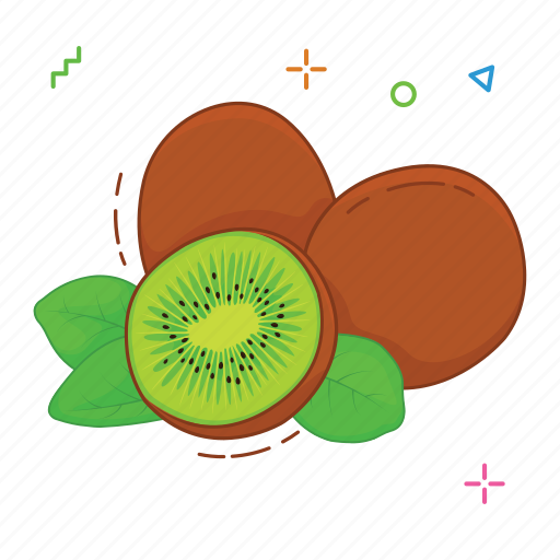 Fruit, fruits, kiwi, slice fruit, sweet icon - Download on Iconfinder