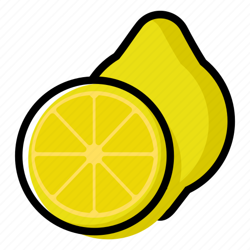 Food, fresh, fruit, fruits, lemon, vitamin icon - Download on Iconfinder