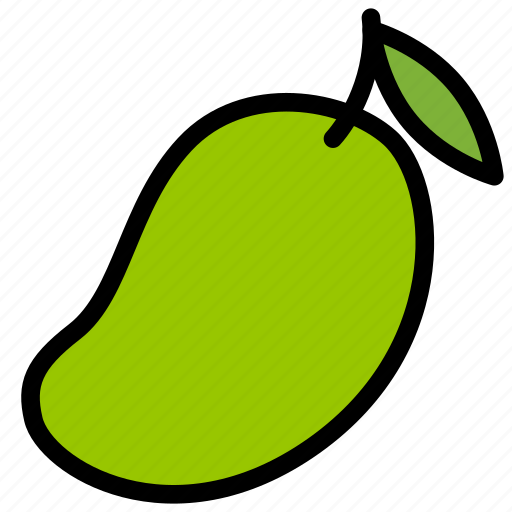 Fresh, fruit, fruits, healthy, mango, tropical icon - Download on Iconfinder