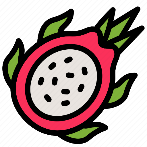 Dragonfruit, fruit, fruits, healthy, tropical icon - Download on Iconfinder