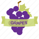 fruit, grapes