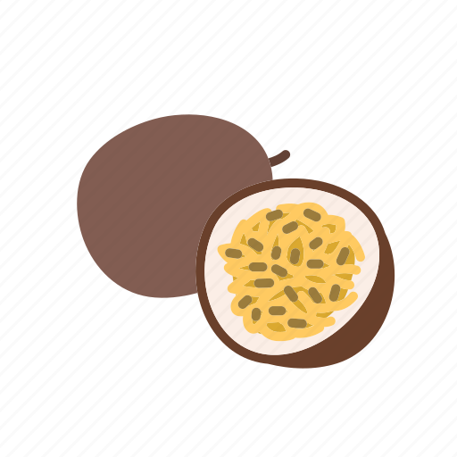 Farm, food, fruit, nature, organic, passion fruit icon - Download on Iconfinder