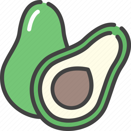 Avocado, food, fruit, healthy, vegetable, vegetarian icon - Download on Iconfinder