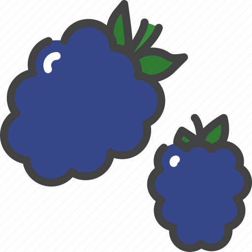Berry, blackberry, food, fruit, healthy, vegetarian icon - Download on Iconfinder