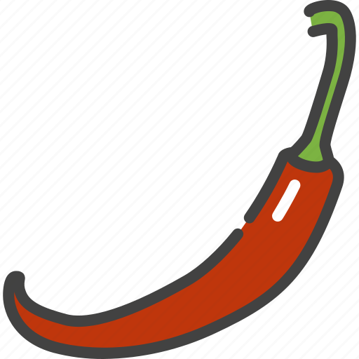 Chili, food, healthy, pepper, vegetable, vegetarian icon - Download on Iconfinder