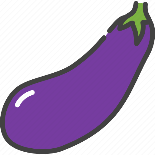 Eggplant, food, healthy, vegetable, vegetarian icon - Download on Iconfinder