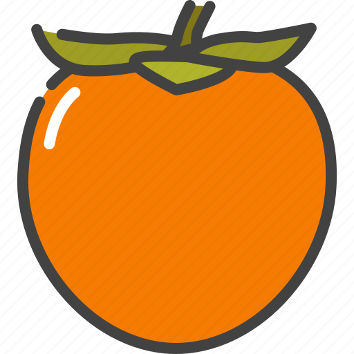 Berry, food, fruit, healthy, persimmon, vegetarian icon - Download on Iconfinder