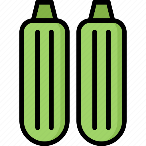 Food, shop, supermarket, vegetable, vegetables, zucchini icon - Download on Iconfinder