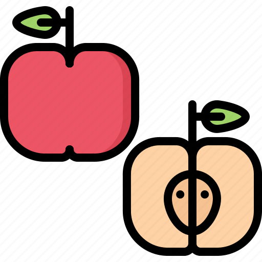 Apple, food, fruit, fruits, shop, supermarket icon - Download on Iconfinder