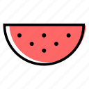 basic license, color, food, fruit, watermelon