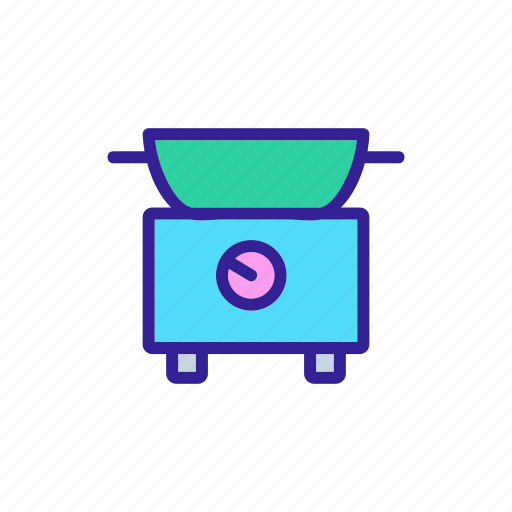 Basket, electric, electronic, fryer, frying, hot, tool icon - Download on Iconfinder