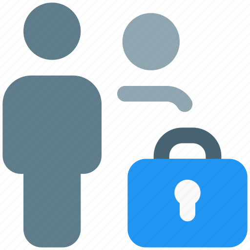 Locked, secure, multiple user, protection, neutral icon - Download on Iconfinder