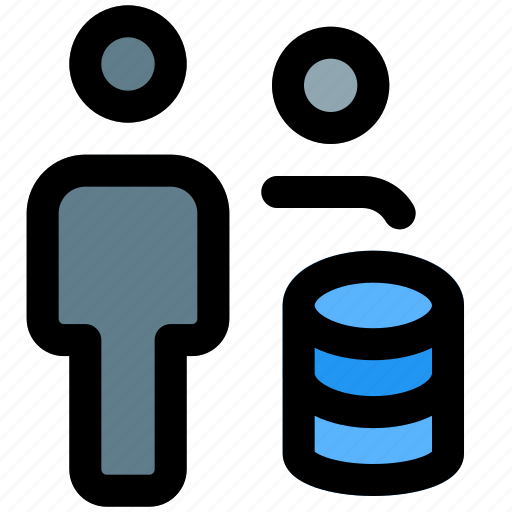 Database, stack, server, multiple user icon - Download on Iconfinder
