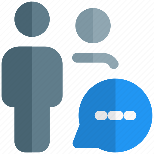 Chat, multiple user, talk, bubble icon - Download on Iconfinder