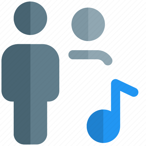 Music, audio, sound, multiple user icon - Download on Iconfinder