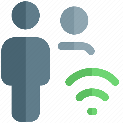Wifi, internet, multiple user, connection icon - Download on Iconfinder
