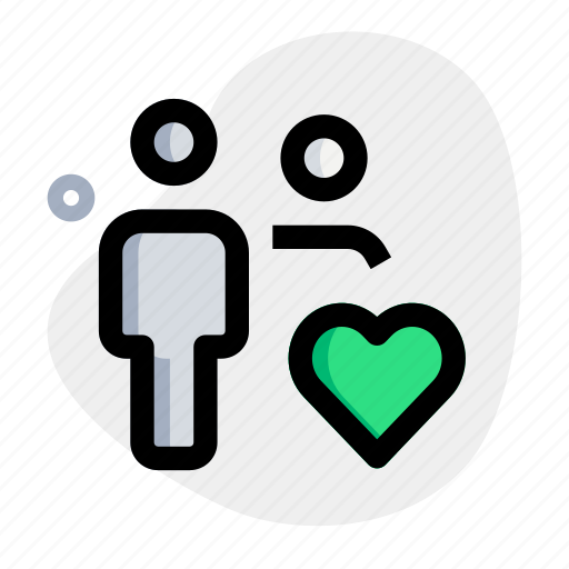 Heart, multiple user, love, shape icon - Download on Iconfinder