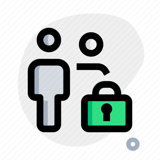 Locked, multiple user, lock, security icon - Download on Iconfinder
