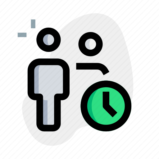 Time, delay, waiting, multiple user icon - Download on Iconfinder