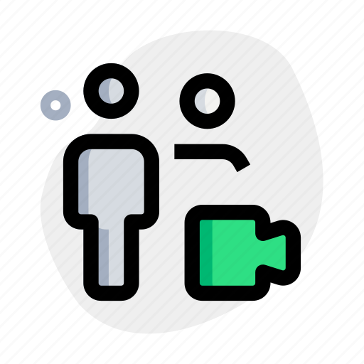 Video, multiple user, camera, recorder icon - Download on Iconfinder
