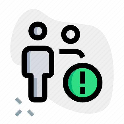 Warning, alert, caution, multiple user icon - Download on Iconfinder