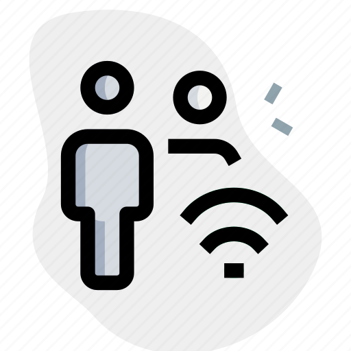 Wifi, multiple user, internet, connection, signal icon - Download on Iconfinder