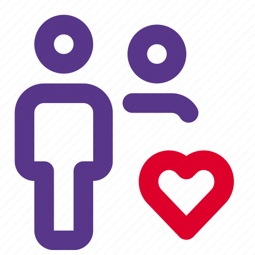 Heart, shape, multiple user, love icon - Download on Iconfinder