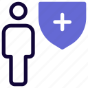 shield, single user, security, protection