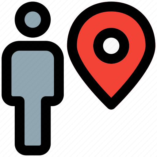 Location, full, body, marker, single user icon - Download on Iconfinder