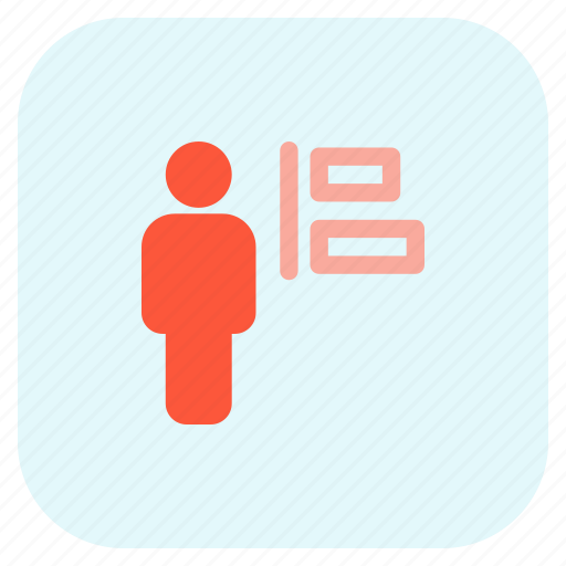 Align, left, full, body, single user icon - Download on Iconfinder