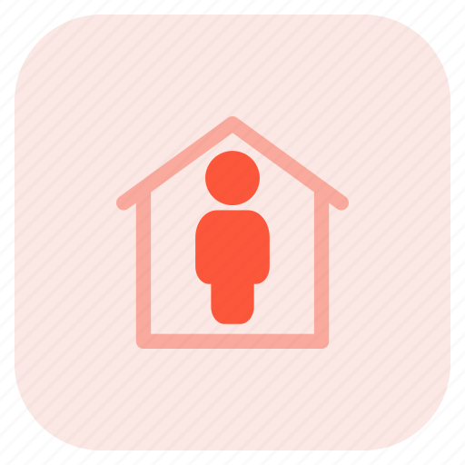 Home, full, body, single user icon - Download on Iconfinder